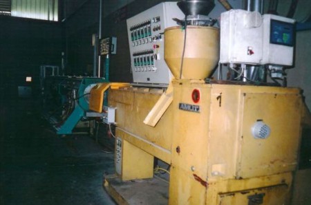 COD.SD903 LINEA DI ESTRUSIONE PLASTICA AMUT MOD. D70